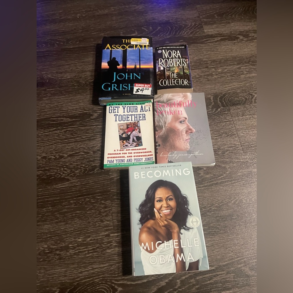 5 books